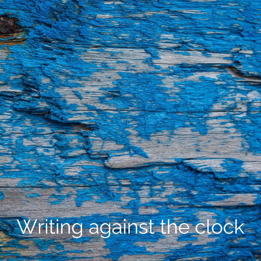 Writing against the clock – Hugh's Blog